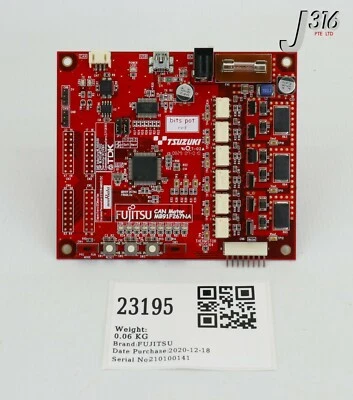 23195 FUJITSU PCB, CAN MTR FR60LITE MB91265A SERIES MB91F267NA - Image 1 of 4