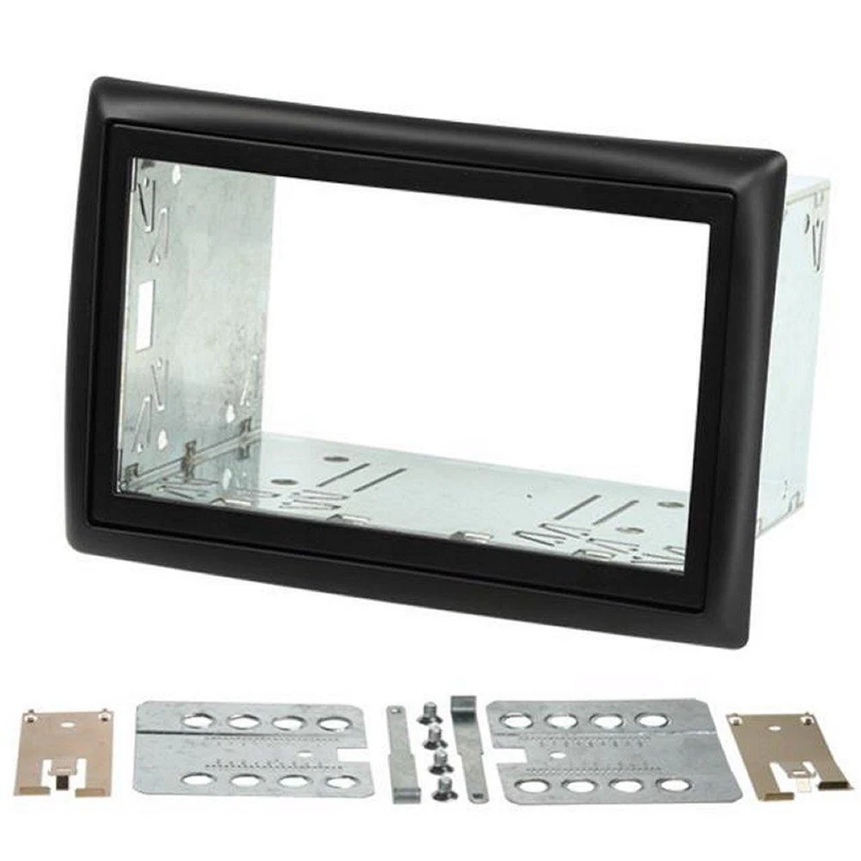 Kit Facade Autoradio KA235B compatible avec Renault Megane 2 - Noir - Photo 1/1