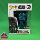 Funko Pop Darth Vader #157 Blue Chrome 2019 Star Wars Celebration Limited 2500