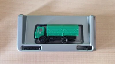Maag/Herpa 740166 MB NG MILITARE autocarro telonato verde OVP 1:87 - Immagine 1 di 3