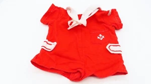 Vintage Cabbage Patch Outfit 1984 Red Sailor Outfit - Picture 1 of 13