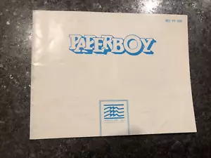PAPERBOY PAPER BOY ORIGINAL ANLEITUNG SPIELBUCH NINTENDO NES HQ - Bild 1 von 1
