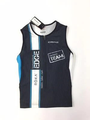 Capo Women's Tri Top Vest Cycling Jersey NEW - Image 1 of 4