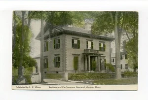 Postal de Groton MA 1920, Boutwell House, 172 Main Street - Imagen 1 de 3