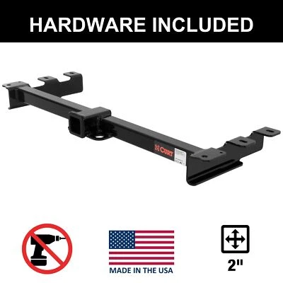 Enganche de remolque CURT 1999-2006 GMC Sierra 1500 Clase 3 con receptor de 2" Foto 1 de 4