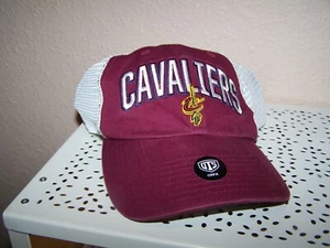 Cleveland Cavaliers Adjustable Snap Back Hat Cap OTS - MESH BACK  - NBA  NEW  - Picture 1 of 4