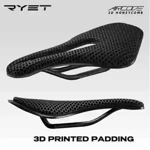 3D Printed Ultralight Carbon Fibre Saddle Road/MTB Similar To Fizik Selle Italia - Picture 1 of 5