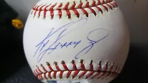 Ken Griffey Jr UDA Signed Baseball Certified 3 - Picture 1 of 7