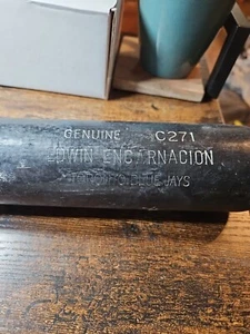 EDWIN ENCARNACION GAME USED BAT CRACKED TORONTO BLUE JAYS COA - Picture 1 of 8