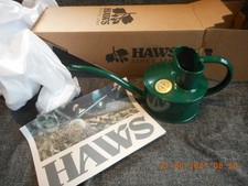 Vintage design Genuine Haws long reach solid metal watering can, indoor/outdoor