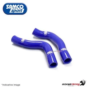 Juego de mangueras de radiador Samco azul para Husqvarna TC85 2018/2019 - Picture 1 of 5