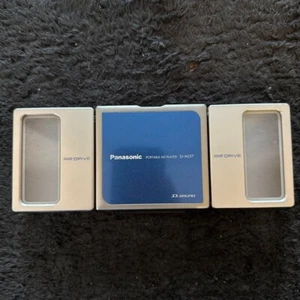 Panasonic SJ-MJ57 MD Walkman Portable MD Player Speaker Blue Good - Picture 1 of 2