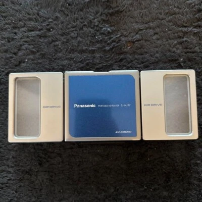 Panasonic SJ-MJ57 MD Walkman Portable MD Player Speaker Blue Good - Image 1 of 2