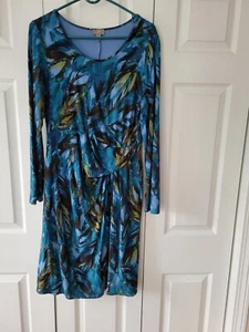 J Jill multicolor dress size M - Picture 1 of 4