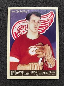 2009 Upper Deck Goodwin Champions Gordie Howe #140 HOF