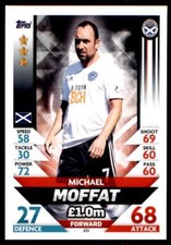 Match Attax SPFL 2018/19 Michael Moffat Ayr United No. 233