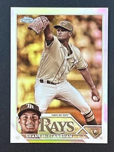 SHANE MCCLANAHAN 2023 Topps Chrome Sepia Refractor #169 Tampa Bay Rays - Picture 1 of 2