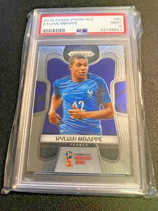 2019 Panini Prizm KYLIAN MBAPPE #80 Rookie PSA 9 - Picture 1 of 2