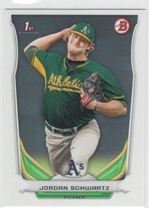 2014 Bowman Jordan Schwartz #DP119