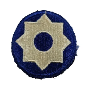 Parche De Colección Segunda Guerra Mundial Ejército de Estados Unidos Militar 8º Comando de Servicio - Imagen 1 de 5