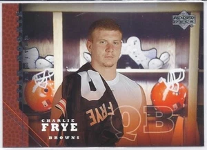 2005 UPPER DECK CHARLIE FRYE STAR ROOKIE LIMITED RC #212 CLEVELAND BROWNS - Picture 1 of 2