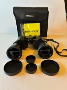 Bushnell 7x50 Binoculars | Insta-Focus, Case, Lens Covers, Original Manual - Picture 1 of 11