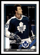 1991-92 O-Pee-Chee Mike Krushelnyski #324