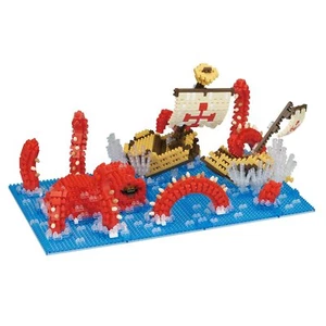 Kawada Nanoblock NB-041 Award Selection : Kraken -King Of The Sea- 1890pcs - Picture 1 of 3