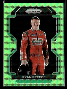 2022 Prizm Green #21 Ryan Preece Green Prizm Near Mint