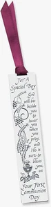CA Gift For a Special Boy First Communion Metal Bookmark, 3-1/2" FREE SHIPPING!! - Bild 1 von 1