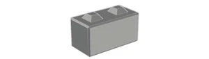 Betonsystemblock Betonblocksteine Betonblock Betonstein 80x40x40 mit - Bild 1 von 11