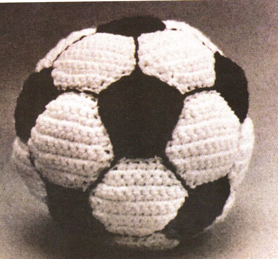 FUN Soft & Safe Soccer Ball/Crochet Pattern INSTRUCTIONS ONLY - Image 1 of 1
