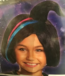 Lego Movie 2 Lucy Child Kids Wig Halloween Costume Accessory Dress Up Pretend - Picture 1 of 9