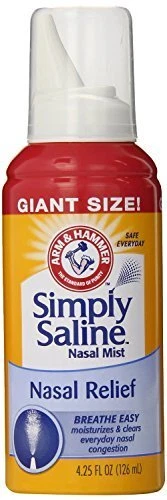Arm & Hammer Simply Saline Nasal Relief, 3 Pk./4.25 Ounce ., 12.75 Fl Ounce - Image 1 of 1