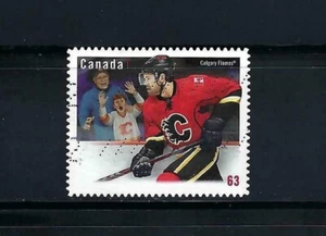 Canada #2674, 63c - NHL Team Jerseys - Calgary Flames - Picture 1 of 1