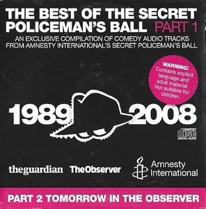 THE BEST OF THE SECRET POLICEMAN'S BALL PART 1 - GUARDIAN PROMO AUDIO CD - Imagen 1 de 2