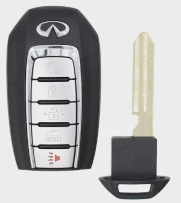 Mando a distancia llave inteligente para infiniti q50 / q60 2019-2022 433mhz s180144716 kr5txn7 a+++ Foto 1 de 3