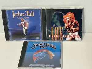 Steve Miller Band Cd Jethro Tull Cd Foreigner Live Cd Lot  - Bild 1 von 10