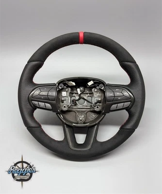 Dodge Challenger Charger  Lenkrad NEUES LEDER ALCANTARA  Atemberaubend - Bild 1 von 4