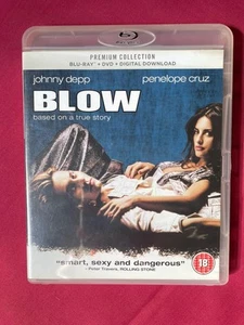 Blow 2001 (Blu-Ray/DVD 2017) HMV Premium Collection - 2 Discs - Johnny Depp.... - Picture 1 of 4