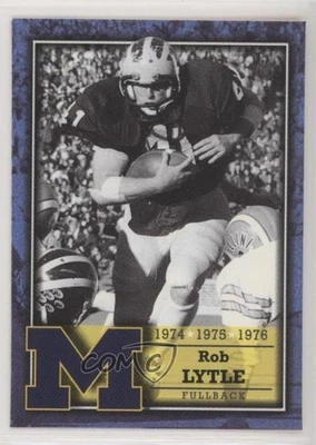 2002 TK Legacy Michigan Wolverines Lettermen Rob Lytle #L24 - Image 1 of 2