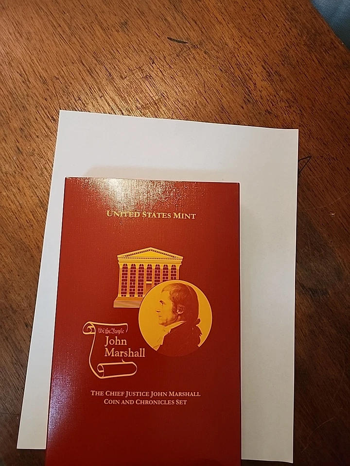 United States Mint The Chief Justice John Marshall Coin and Chronicle Set W/ COA - Image 1 of 4