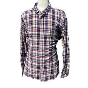NUEVO CON ETIQUETAS Pendleton Para hombres Camisa de Manga Larga a Cuadros Azul Tostado Con Botones 2XL XXL - Imagen 1 de 6