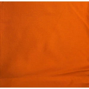 4 Yards-fester orangefarbener Baumwollstoff 44" breit - Quilten Nähen - Bild 1 von 1