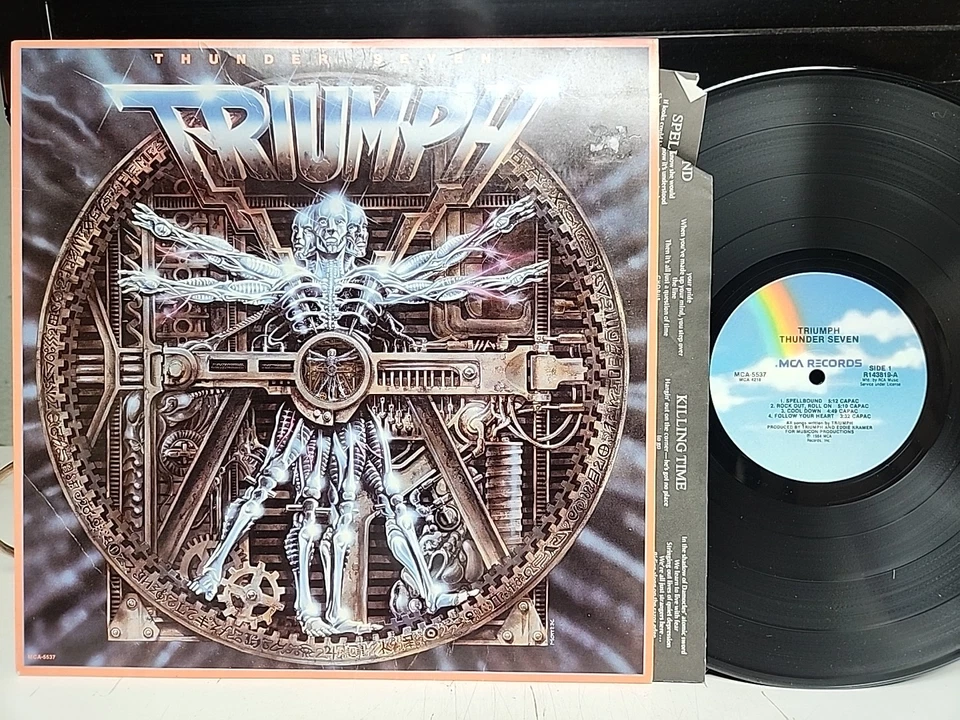 Triumph Thunder Seven Vinyl LP 1984 MCA-5537 - Image 1 of 1