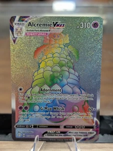 Alcremie VMAX (Secret) 073/072 Shining Fates Holo Free Shipping! - Picture 1 of 12