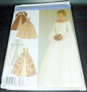 Braut Renaissance Mittelalter Kleid Spitze Volants Kostüm Nähen MUSTER 4-10 - Bild 1 von 3