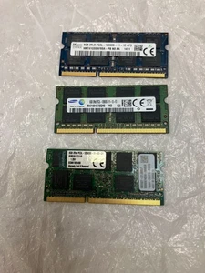 (3) 8GB 2Rx8 PC3L DDR3  Memory Cards for Laptop - TOTAL 24GB! - Picture 1 of 5