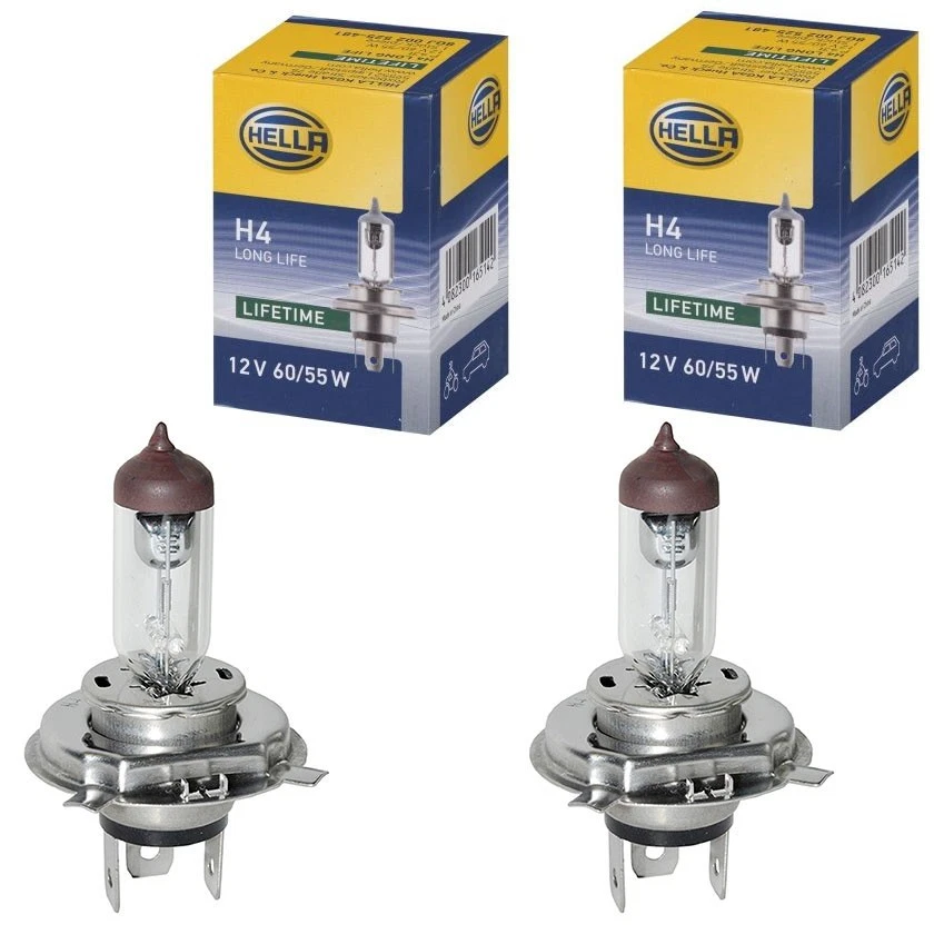 LAND ROVER HEAD LAMP LIGHT BULB SET DEFENDER RANGE DISCO RR CLASSIC 589783 HELLA - Image 1 of 1