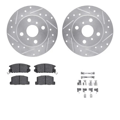Kit de frenos de disco Dynamic Friction 7512-76026 para Toyota MR2 85-86 Foto 1 de 2